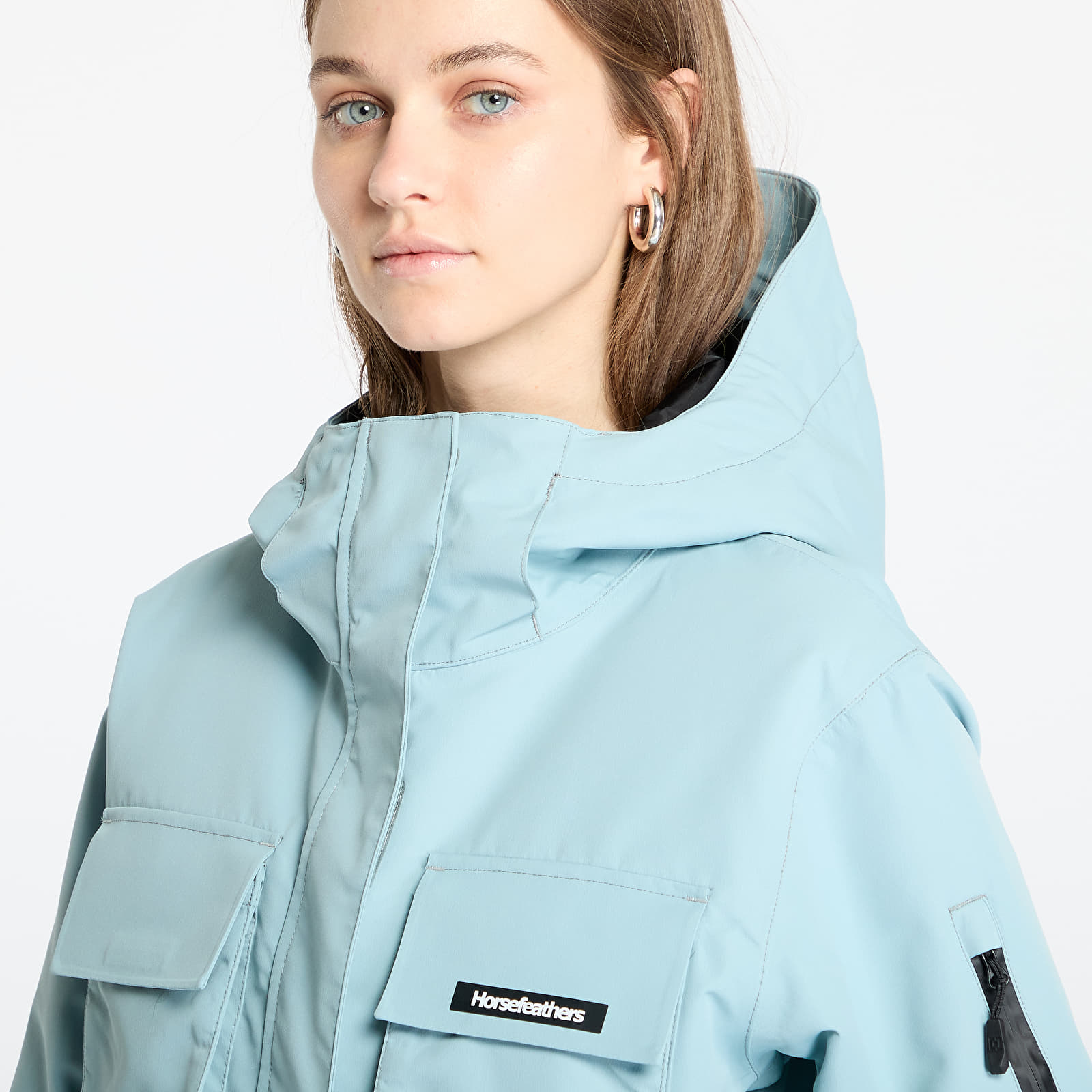 Striukės Horsefeathers Rheie Jacket Blue Haze