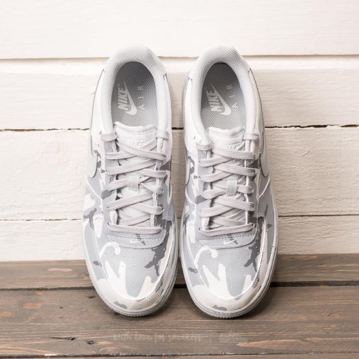 Air force 1 lv8 gs white camo outlet
