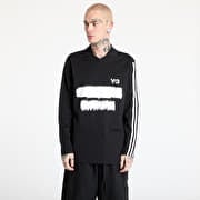 Y-3 Graphic Logo Long Sleeve Top UNISEX Black