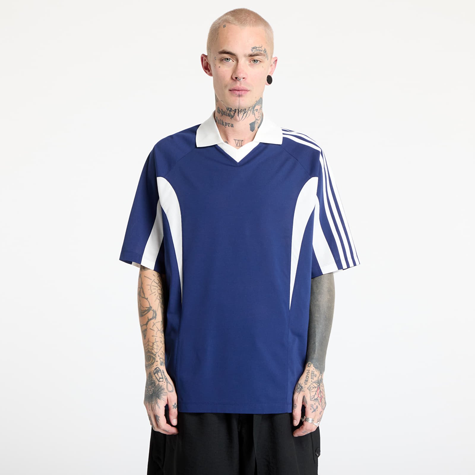 T-shirts Y-3 Cut Line T-Shirt UNISEX Dark Blue