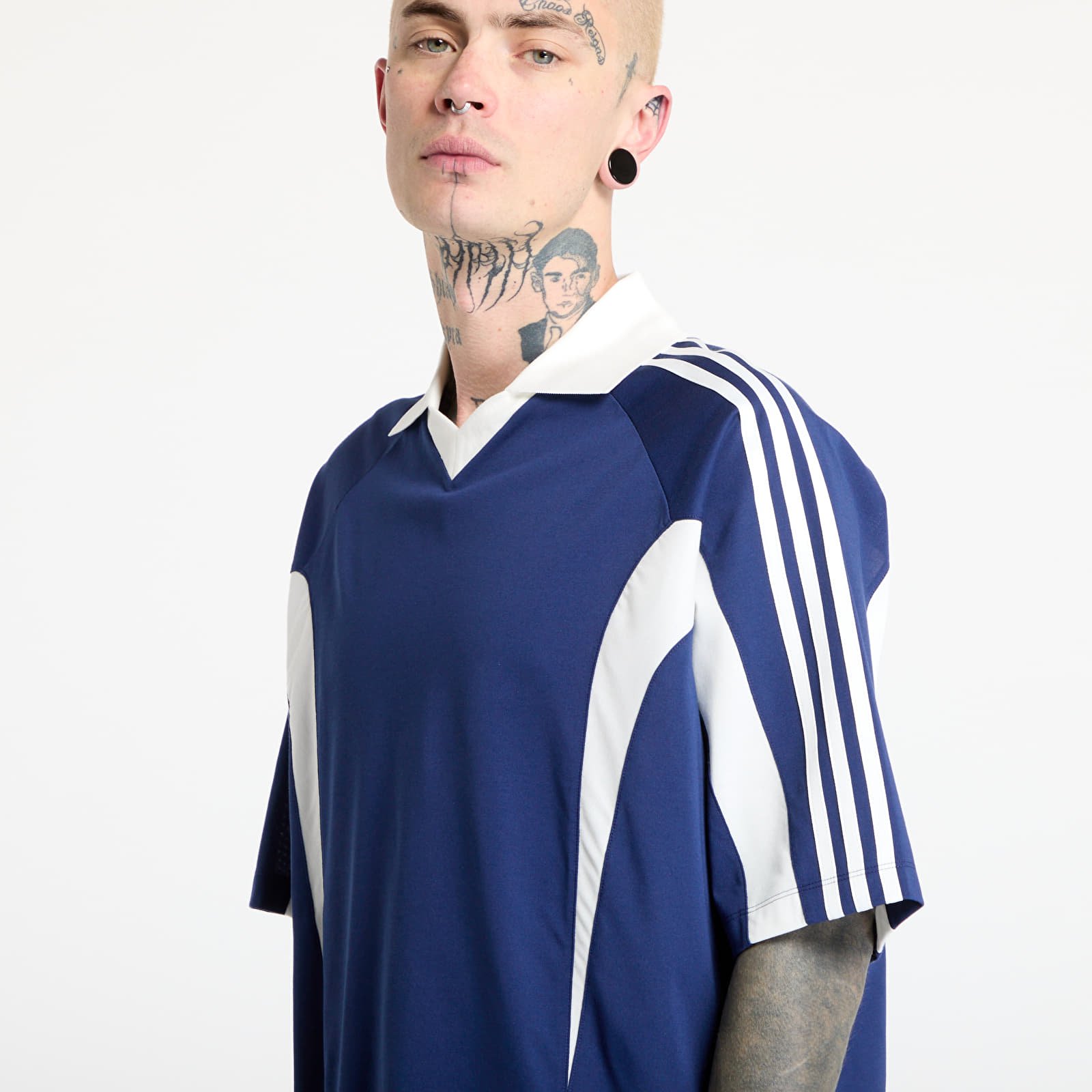 T-shirts Y-3 Cut Line T-Shirt UNISEX Dark Blue