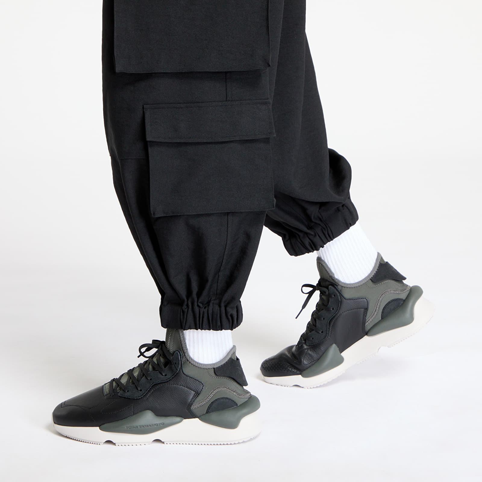 Nadrágok Y-3 Sport Uniform Cuffed Cargo Trousers UNISEX Black