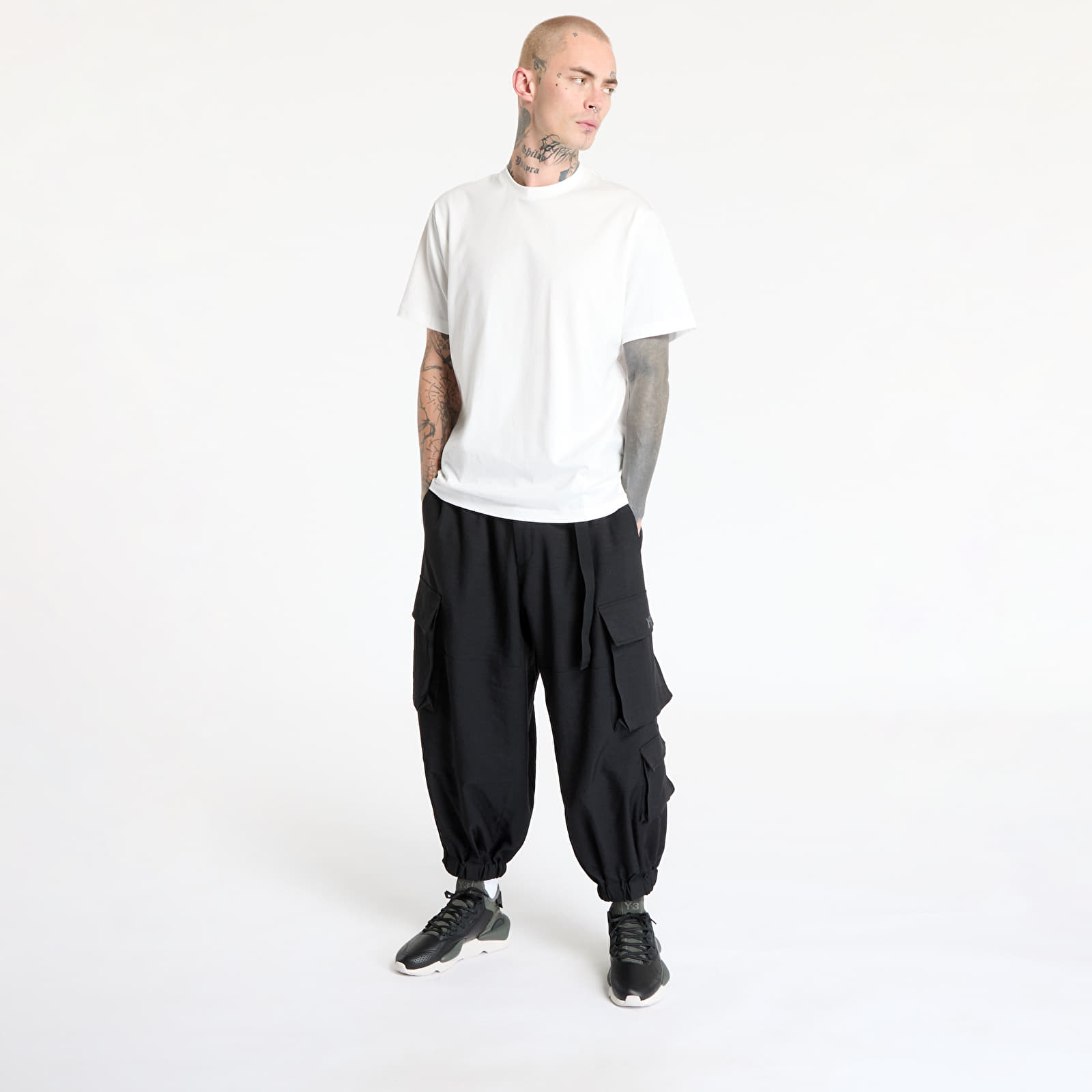 Trička Y-3 Graphic Short Sleeve T-Shirt UNISEX Core White