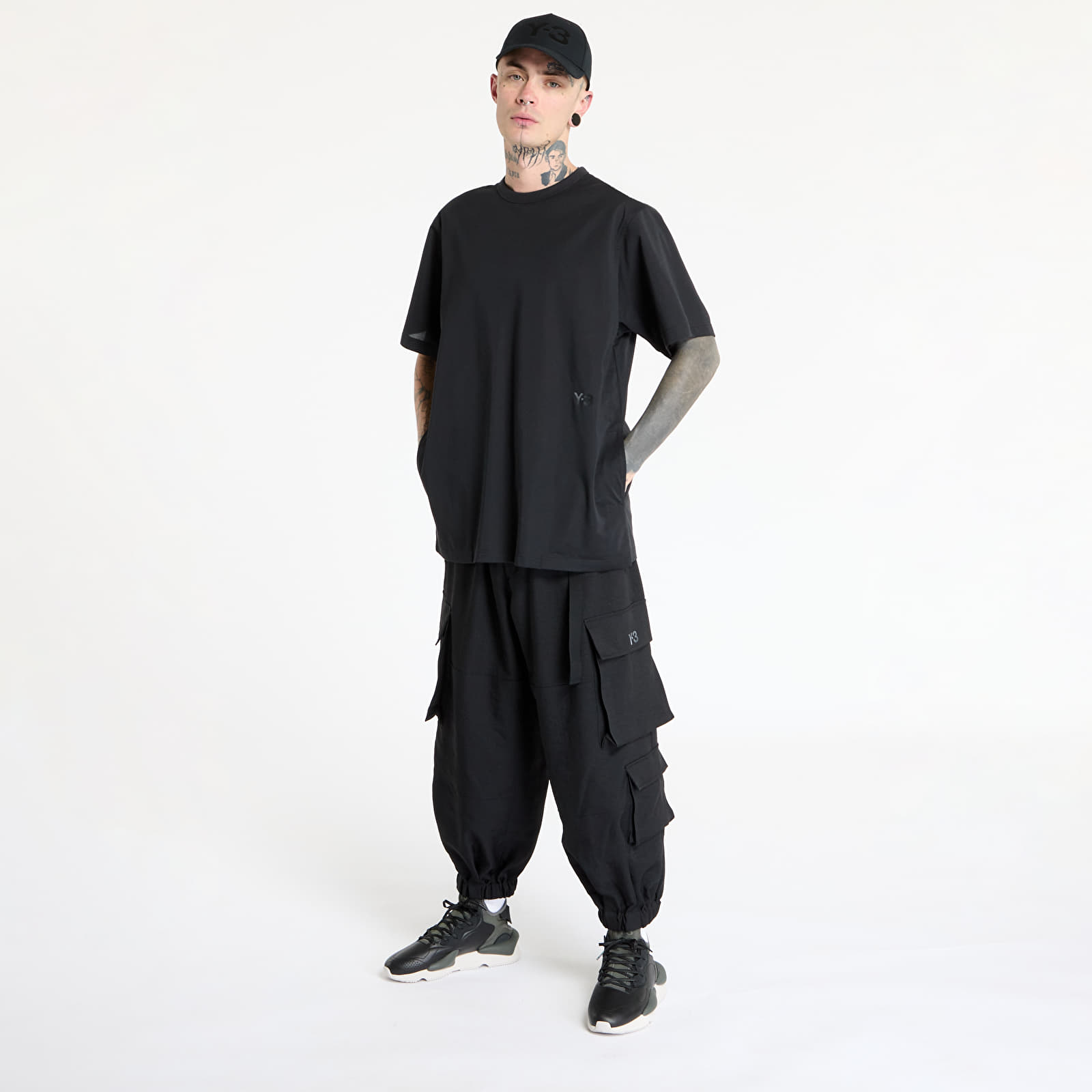 T-paidat Y-3 Premium Short Sleeve T-Shirt UNISEX Black