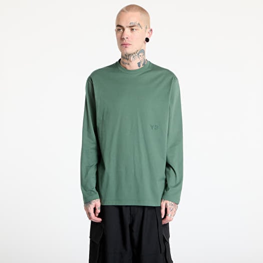 Camiseta Y-3 Long Sleeve Top UNISEX Green Oxide