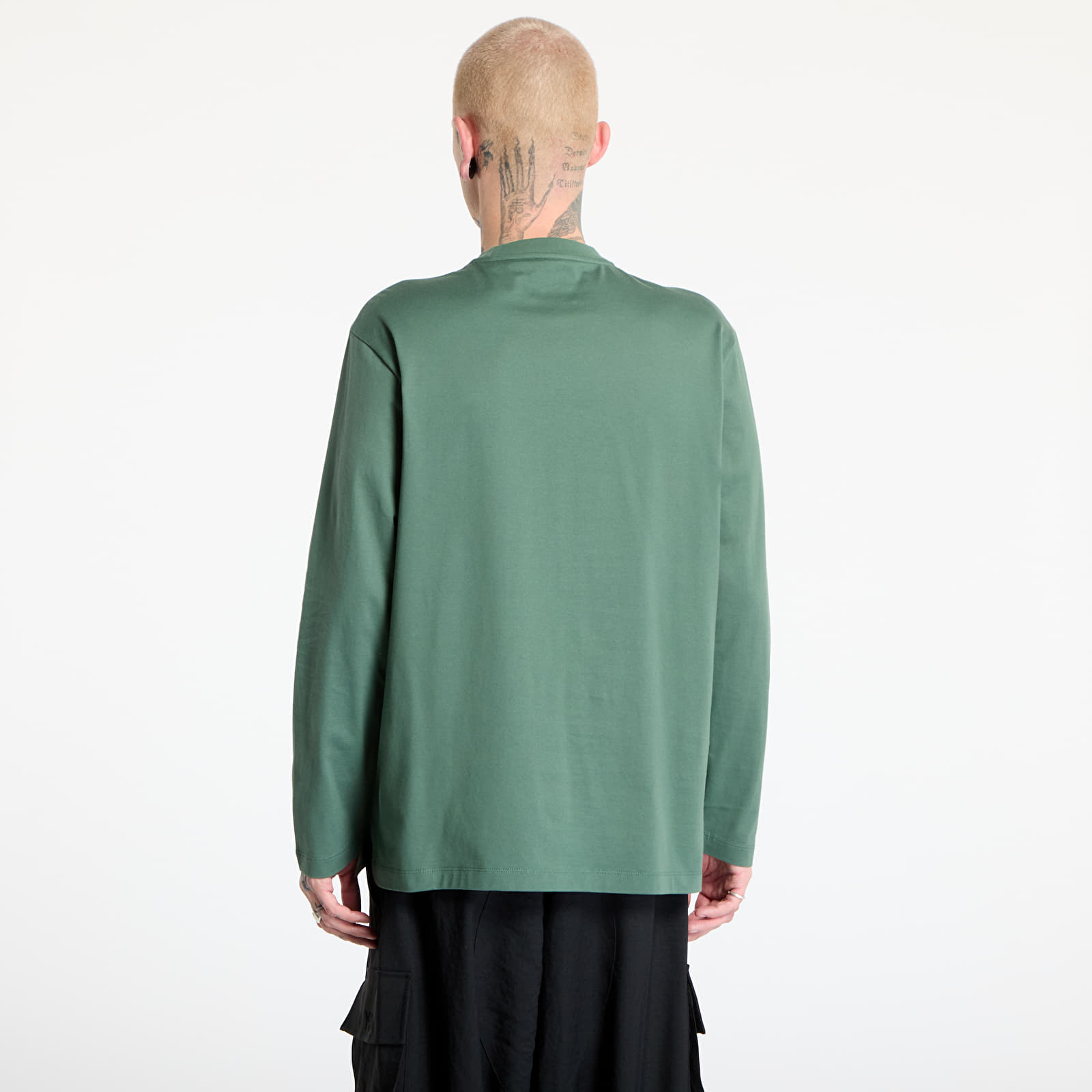 T-shirts Y-3 Long Sleeve Top UNISEX Green Oxide
