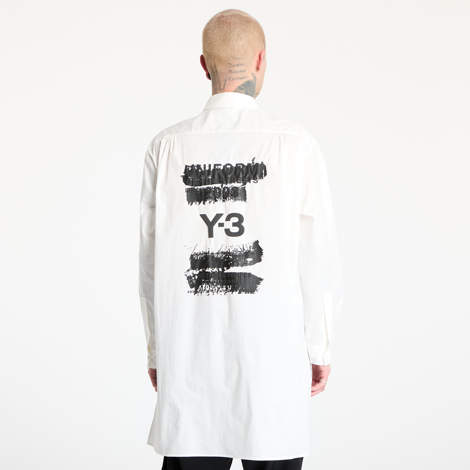 Hemden Y-3 Graphic Shirt UNISEX Core White