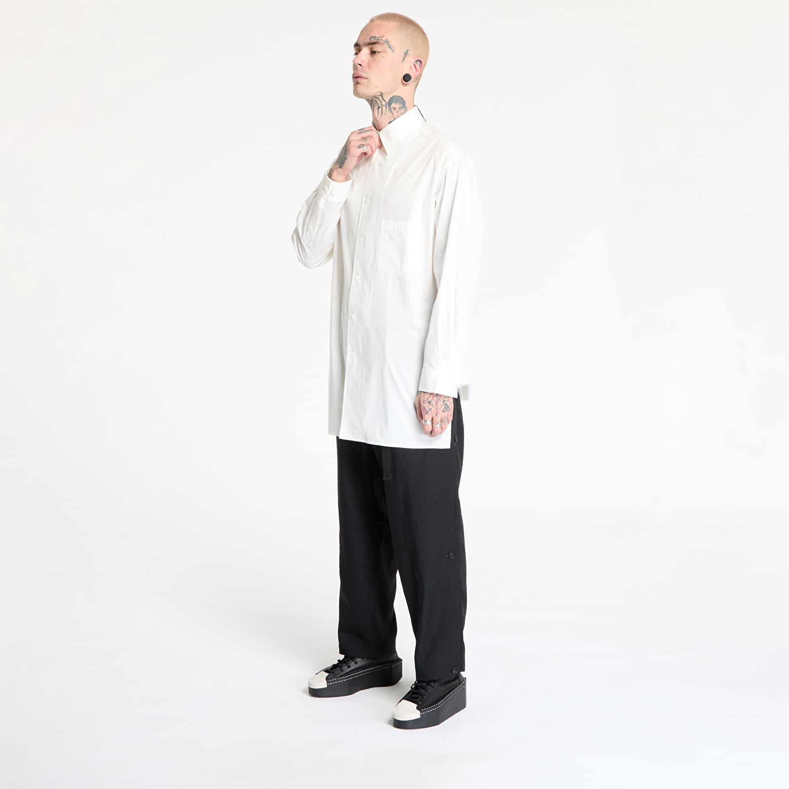 Hemden Y-3 Graphic Shirt UNISEX Core White