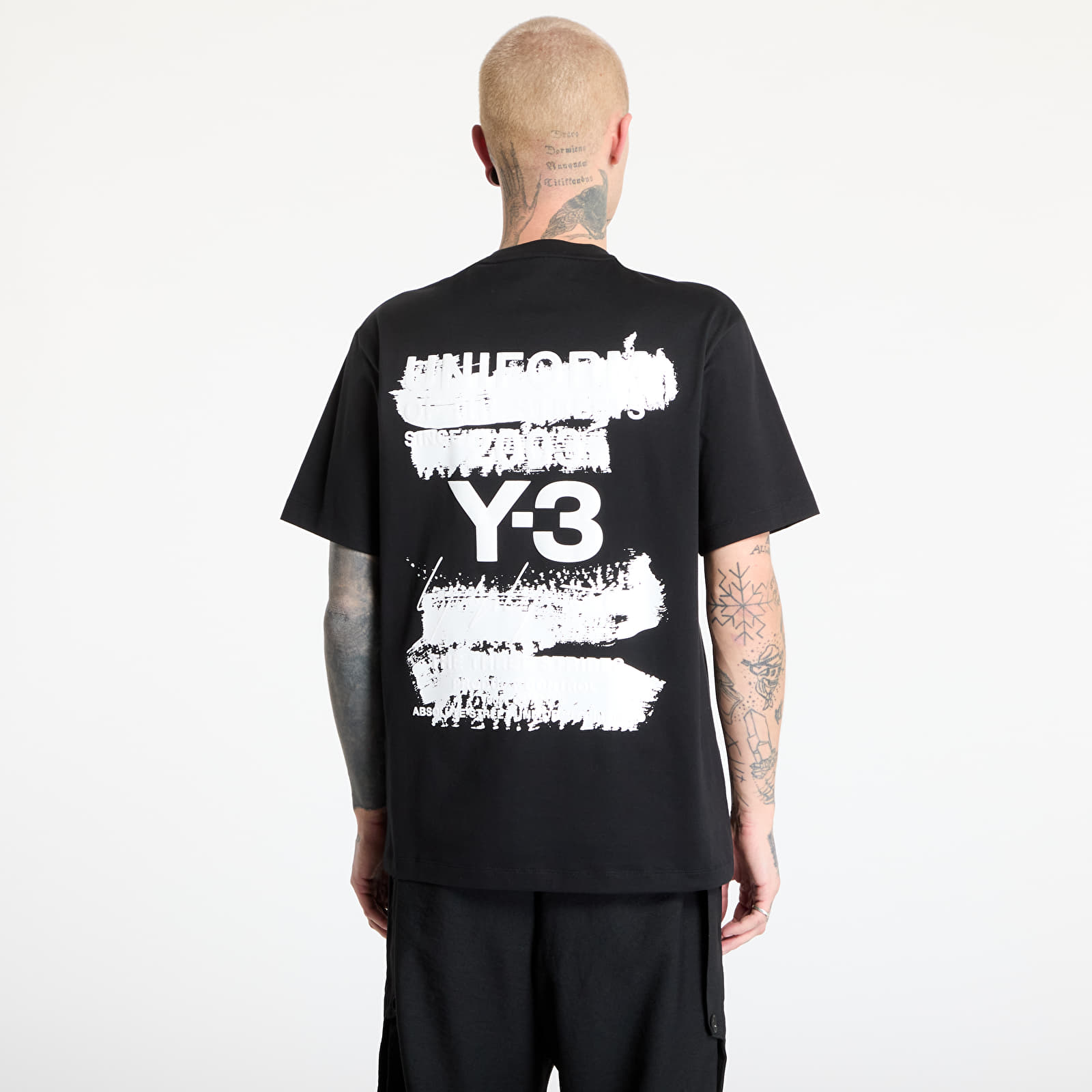Koszulki Y-3 Graphic Short Sleeve T-Shirt UNISEX Black