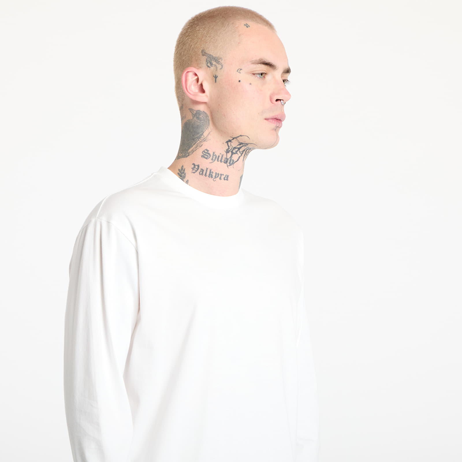 T-shirts Y-3 Graphic Long Sleeve Top UNISEX Core White