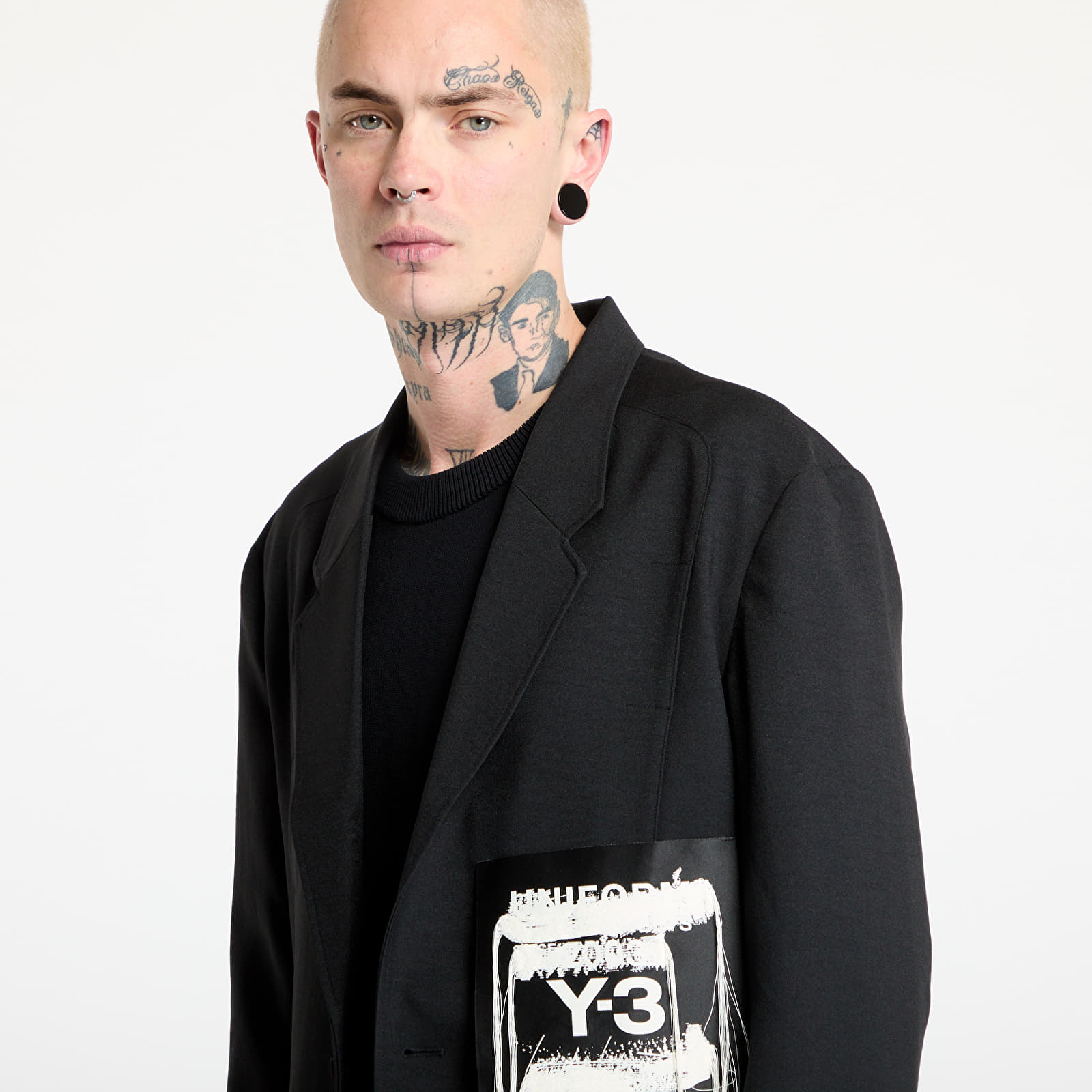 Jackets and Coats Y-3 Sport Uniform Patch Blazer UNISEX Black