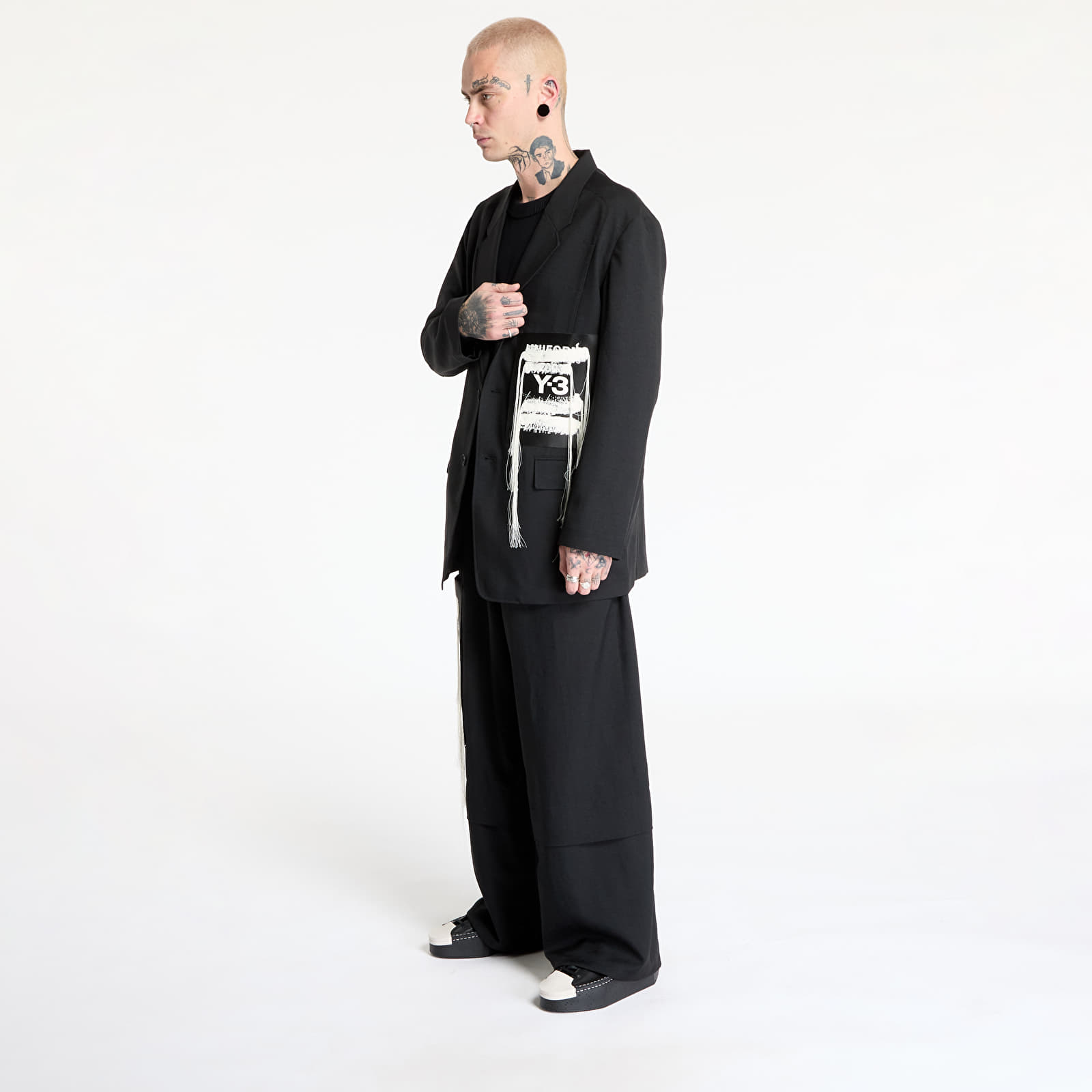 Jackets and Coats Y-3 Sport Uniform Patch Blazer UNISEX Black