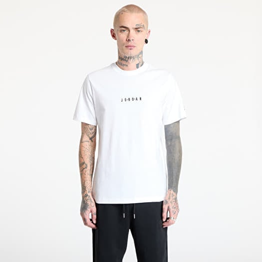 Tričko Jordan Air Men's T-Shirt White/ Black/ Black