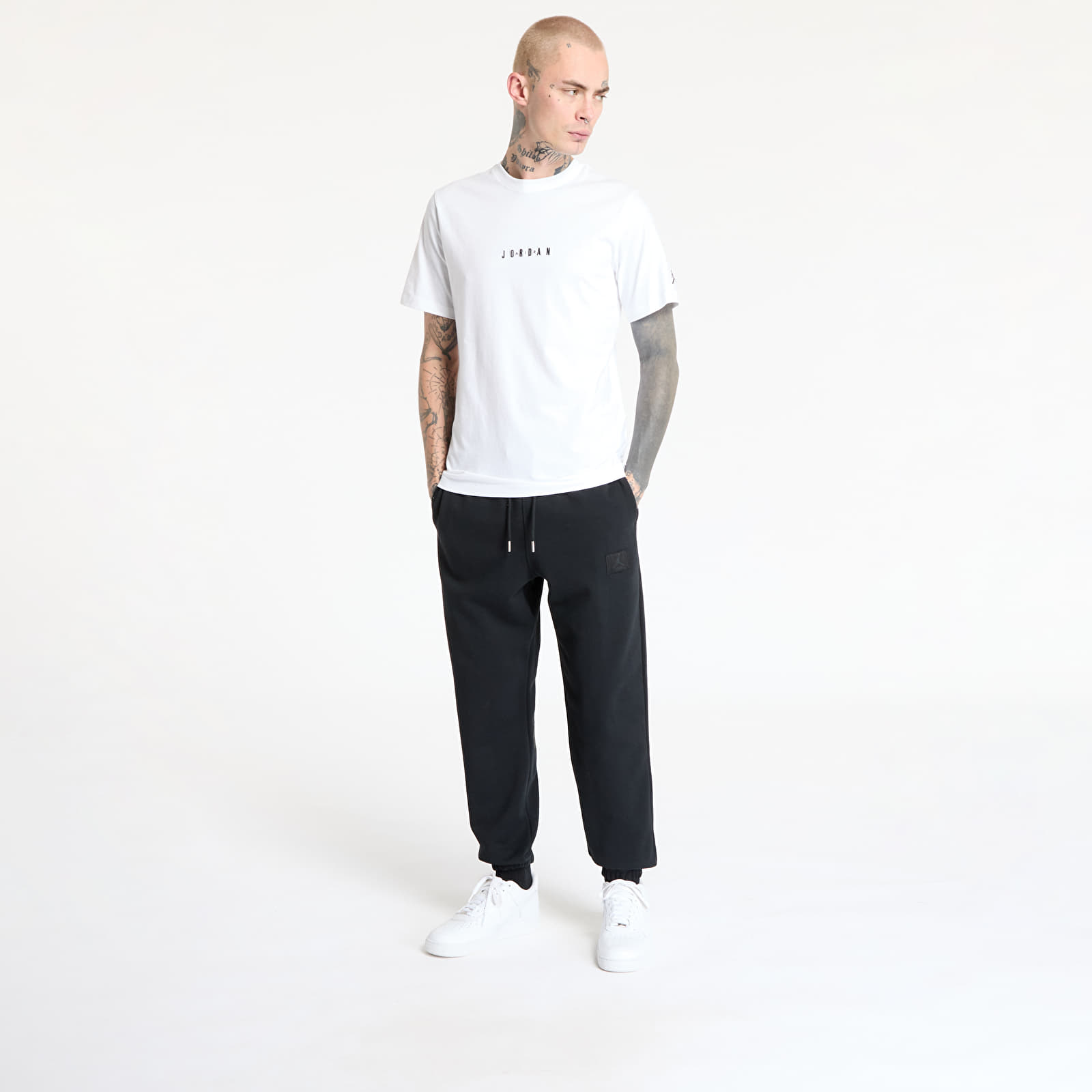 T-Shirts Jordan Air Men's T-Shirt White/ Black/ Black