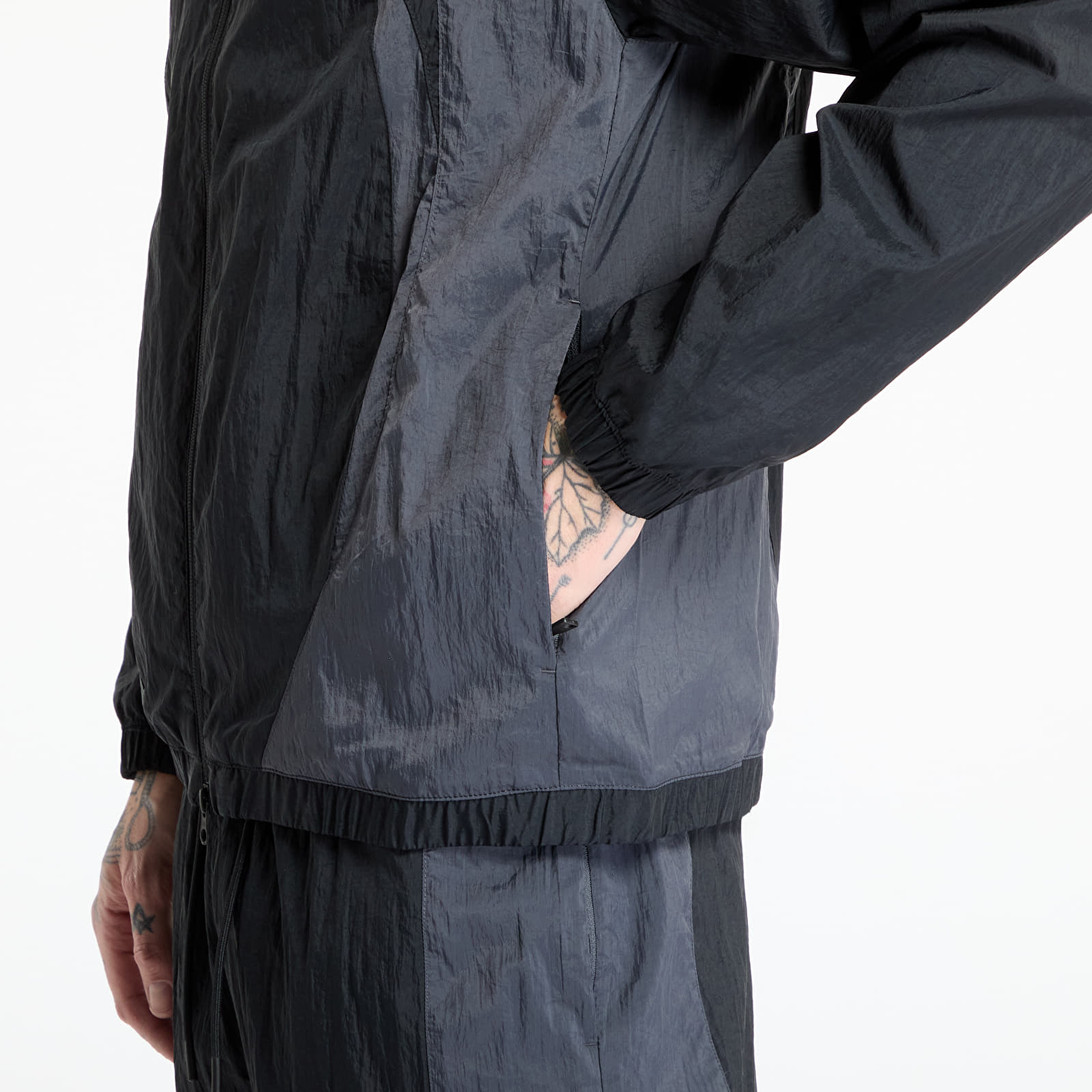 Jackets Jordan Sport Jam Men's Warm-Up Jacket Black/ Dark Shadow/ Dark Shadow