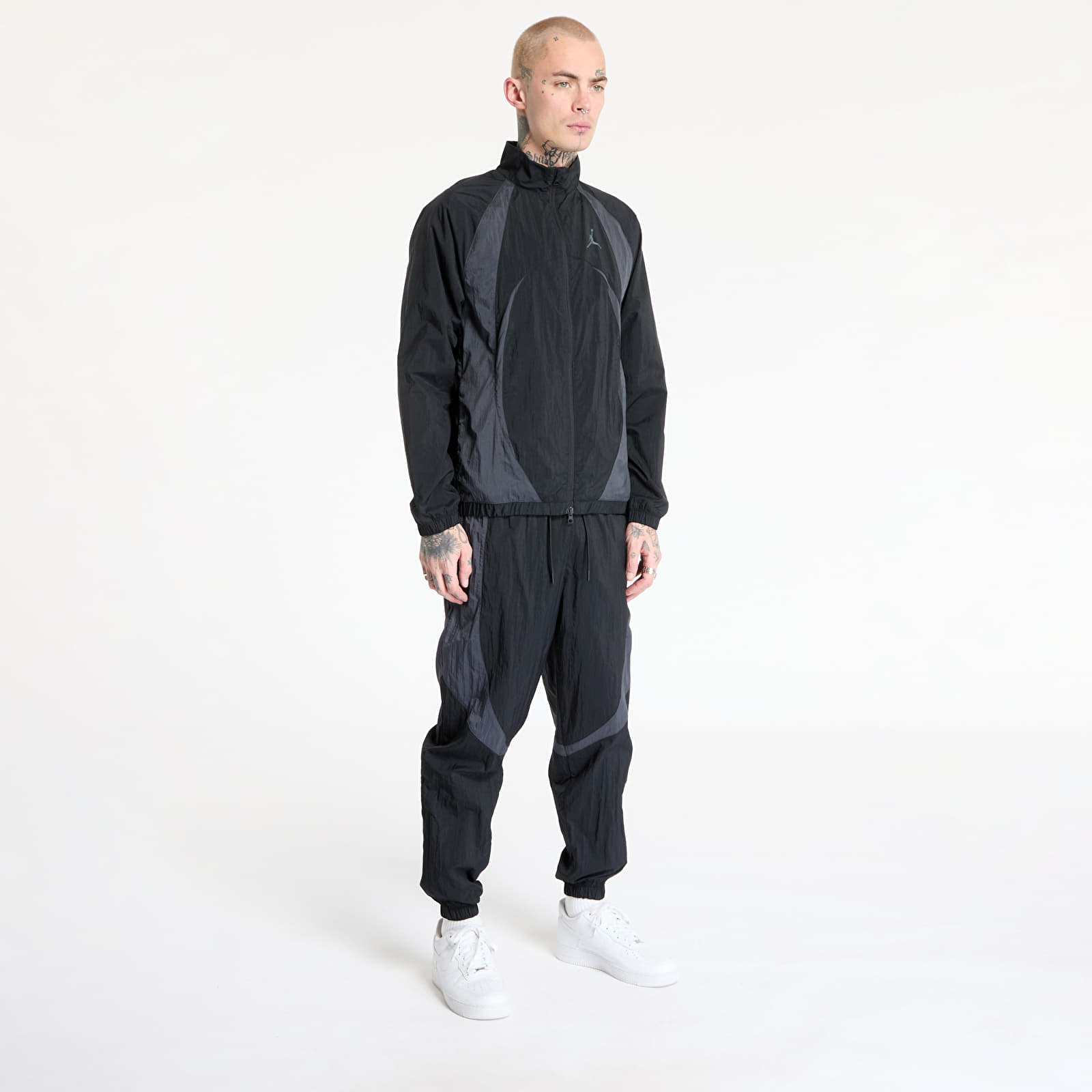 Jackets Jordan Sport Jam Men's Warm-Up Jacket Black/ Dark Shadow/ Dark Shadow