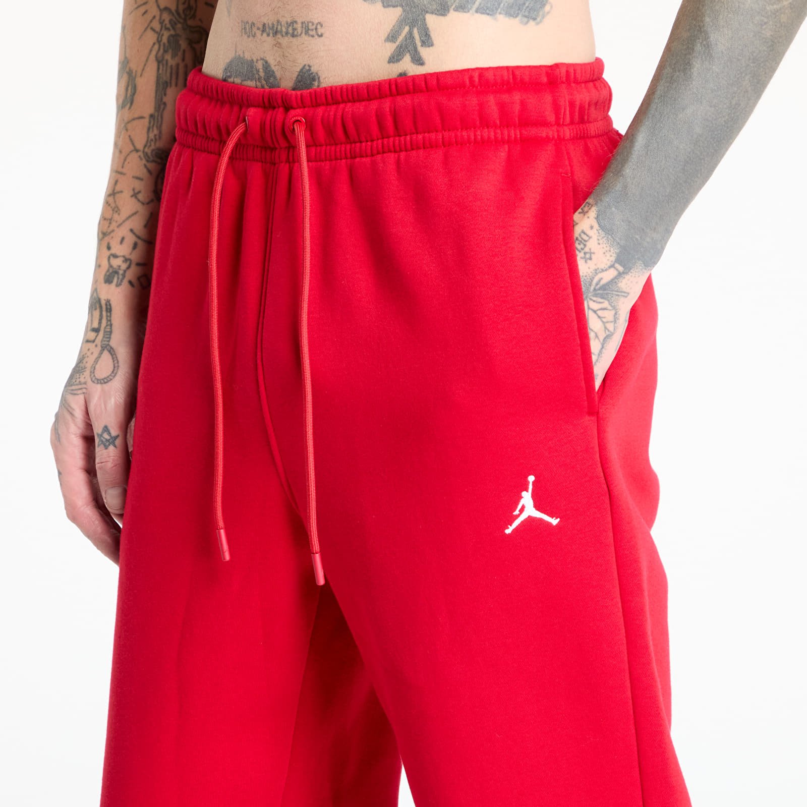 Spodnie dresowe Jordan Brooklyn Fleece Men's Pants Gym Red/ White