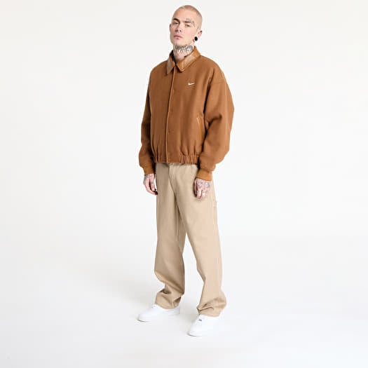 Nike Solo Swoosh Men s Wool Varsity Jacket