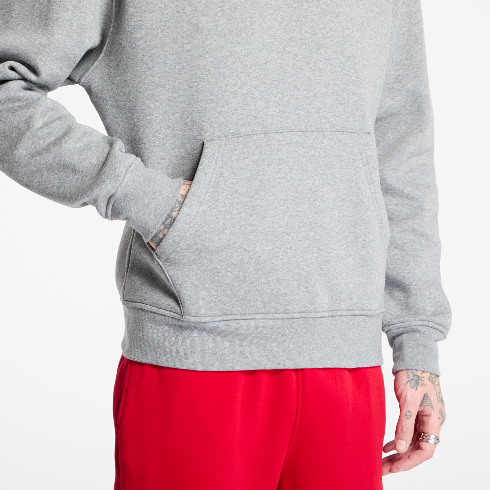 Sweatjacken und Sweatshirts Jordan Brooklyn Fleece Men's Pullover Hoodie Carbon Heather/ White