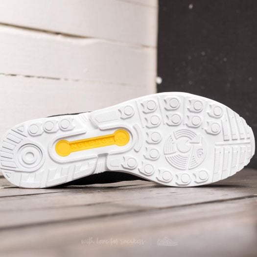 Adidas zx flux online men's black and gold