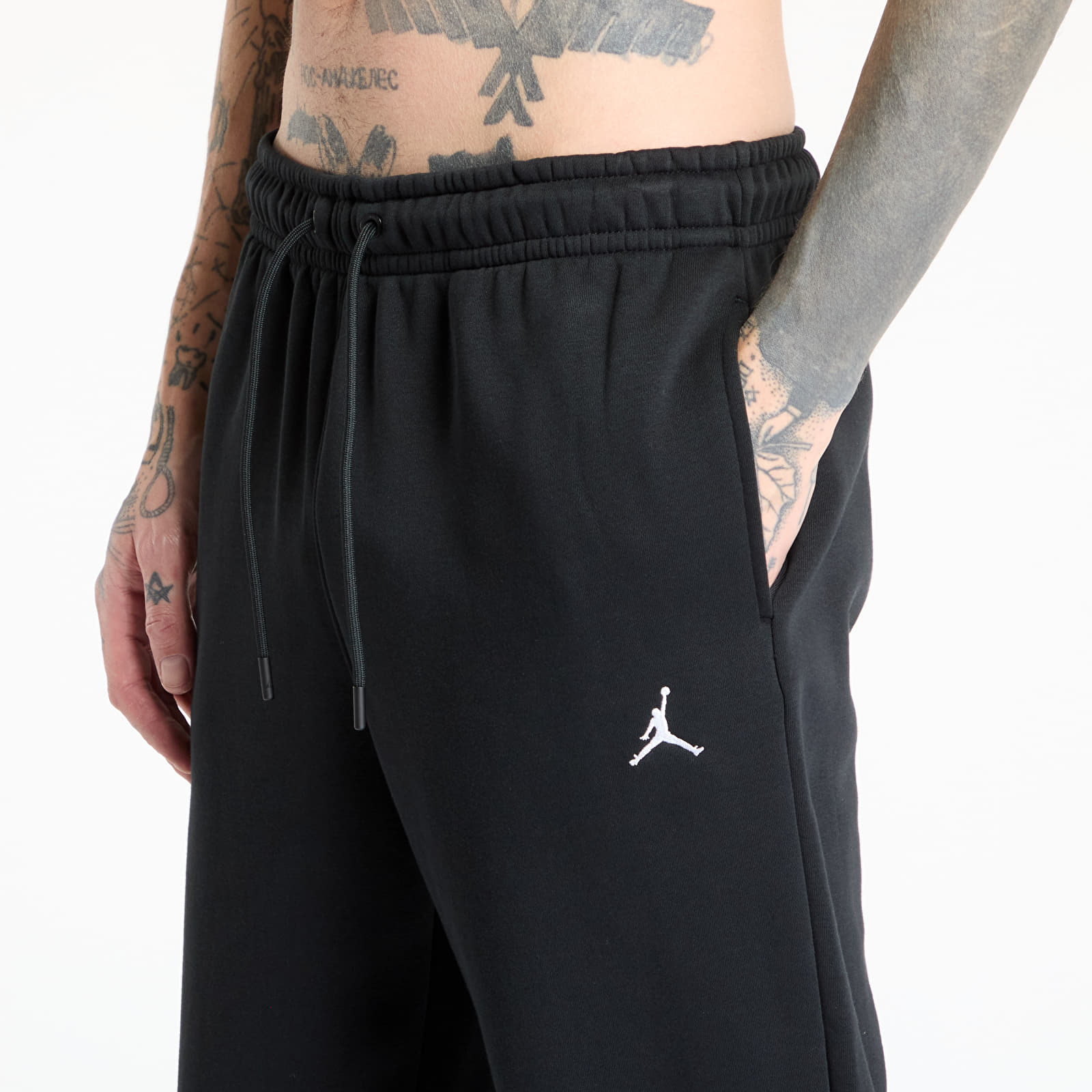 Jogginghosen Jordan Brooklyn Fleece Men's Pants Black/ White