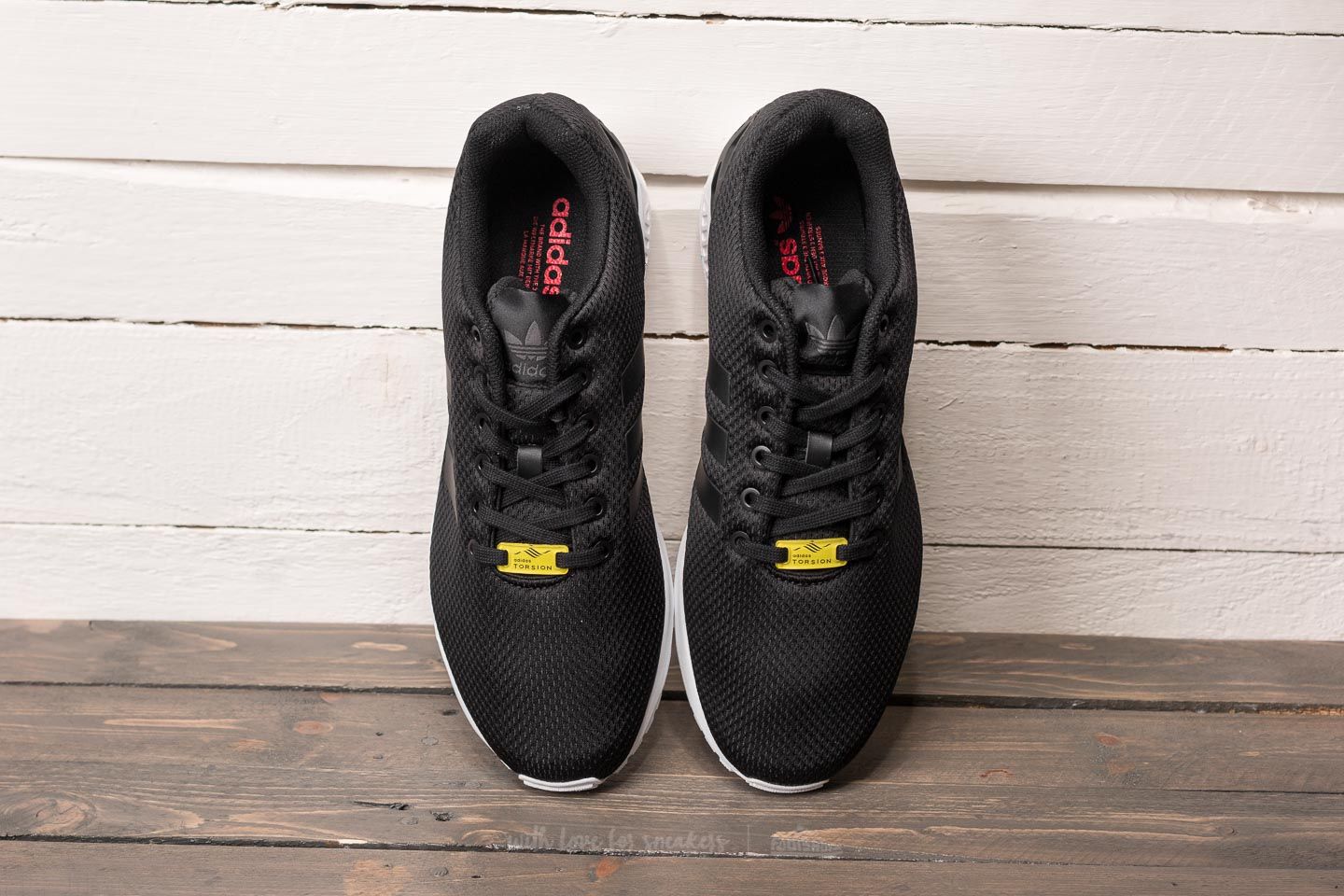 Men s shoes adidas ZX Flux Black 1 Black 1 White Footshop