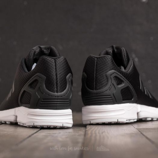 Women s shoes adidas ZX FLUX K Black Black Ftwwht Footshop