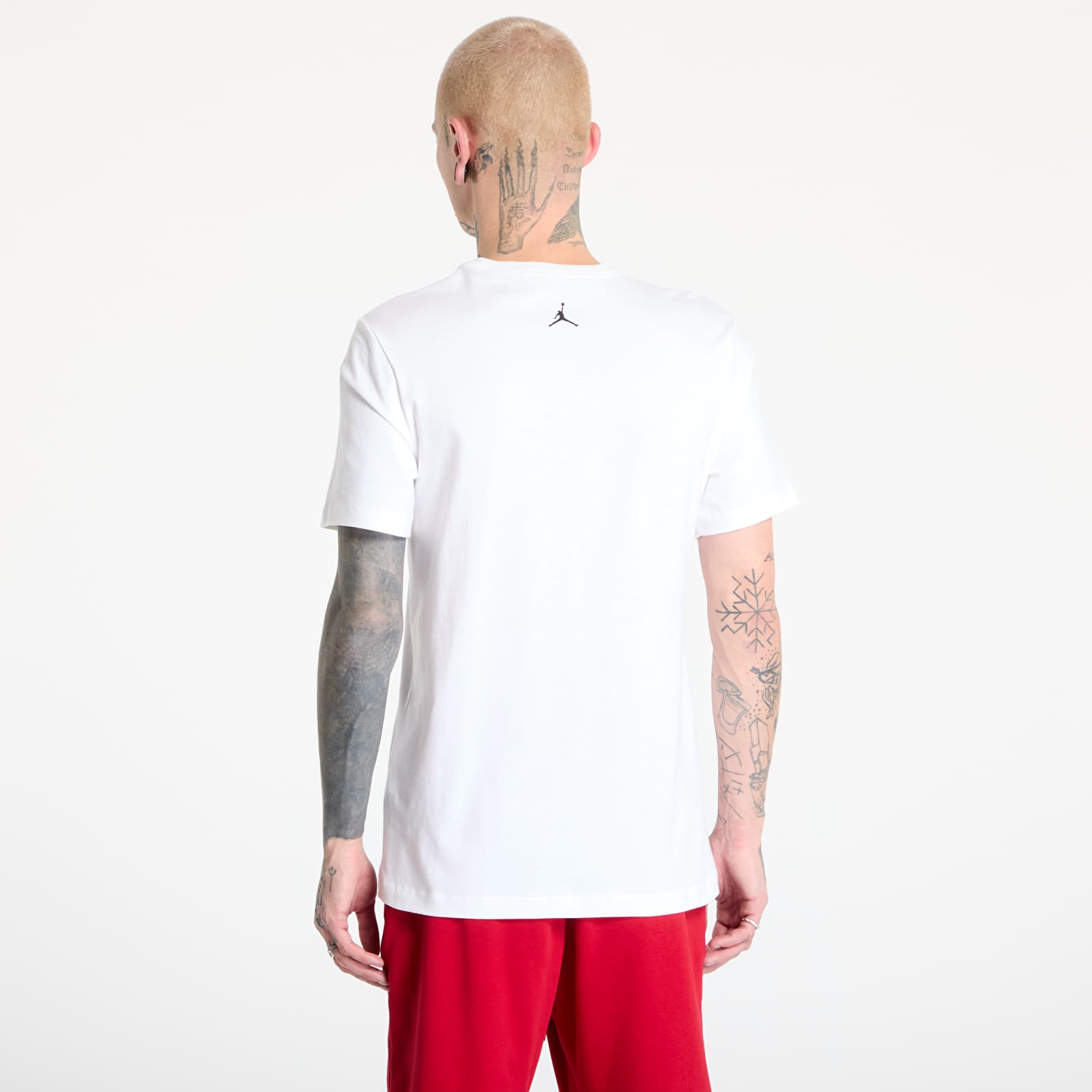 T-paidat Jordan Men's T-Shirt White/ Black