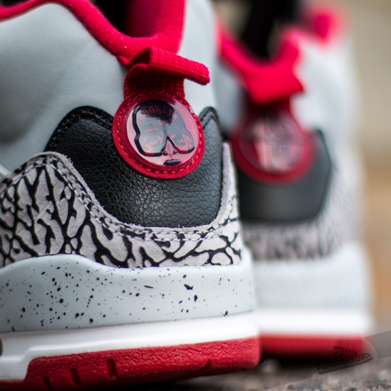 Men's shoes Air Jordan Spizike Wolf Grey/Gym Red-Black