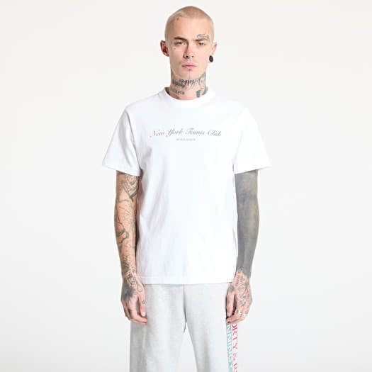 Sporty & Rich NY Health Club T-Shirt UNISEX White/ Navy