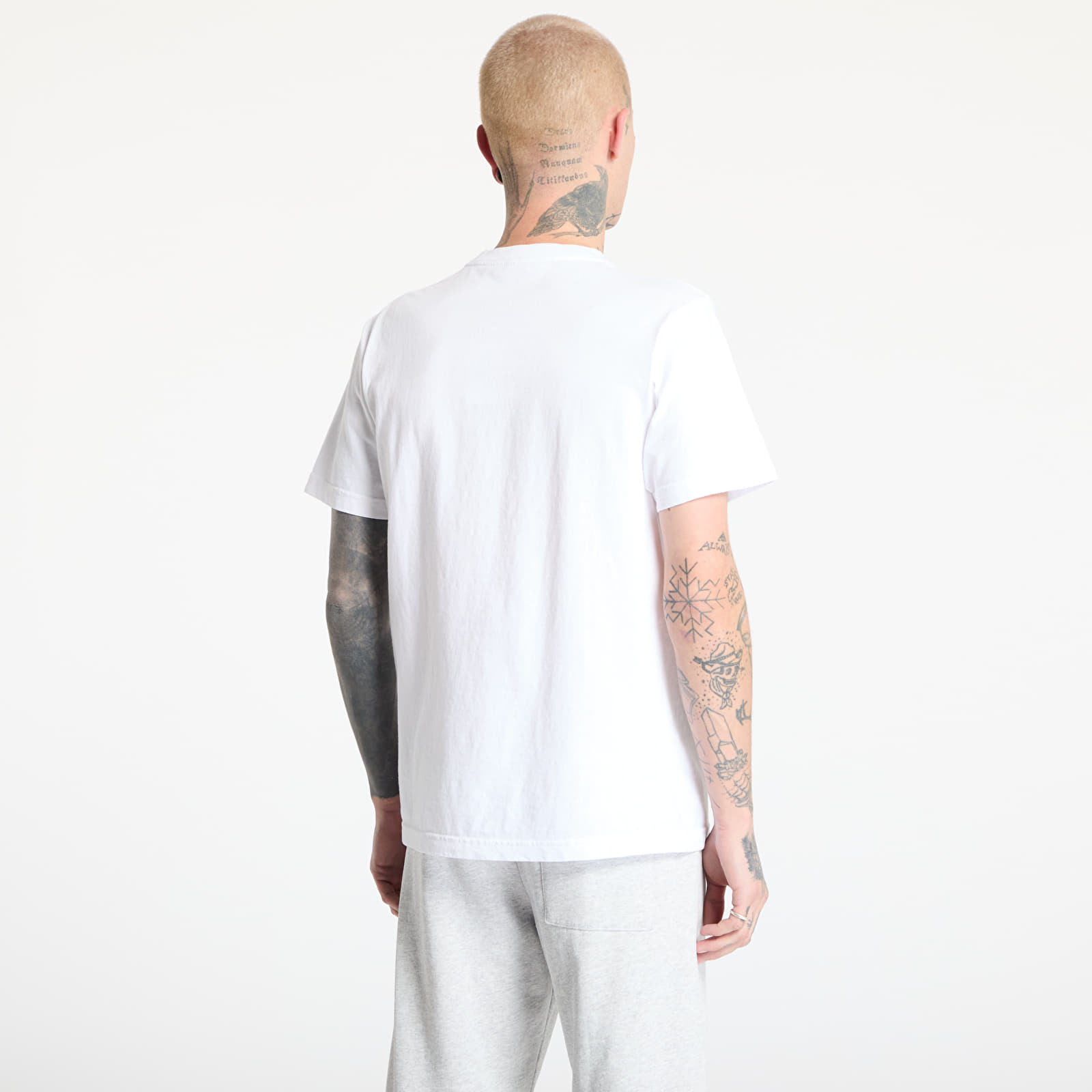 Pólók Sporty & Rich NY Health Club T-Shirt UNISEX White/ Navy