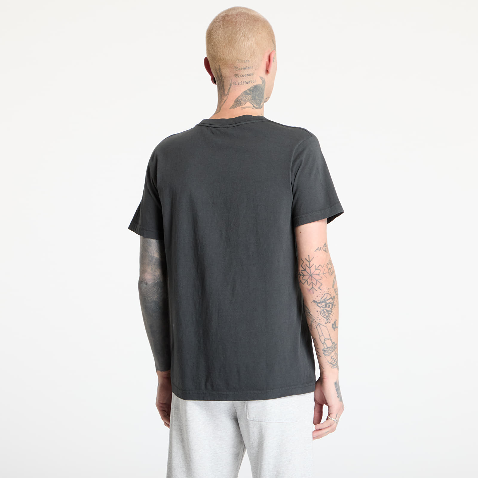 Koszulki Sporty & Rich California T-Shirt UNISEX Faded Black/ Spring Green/ White