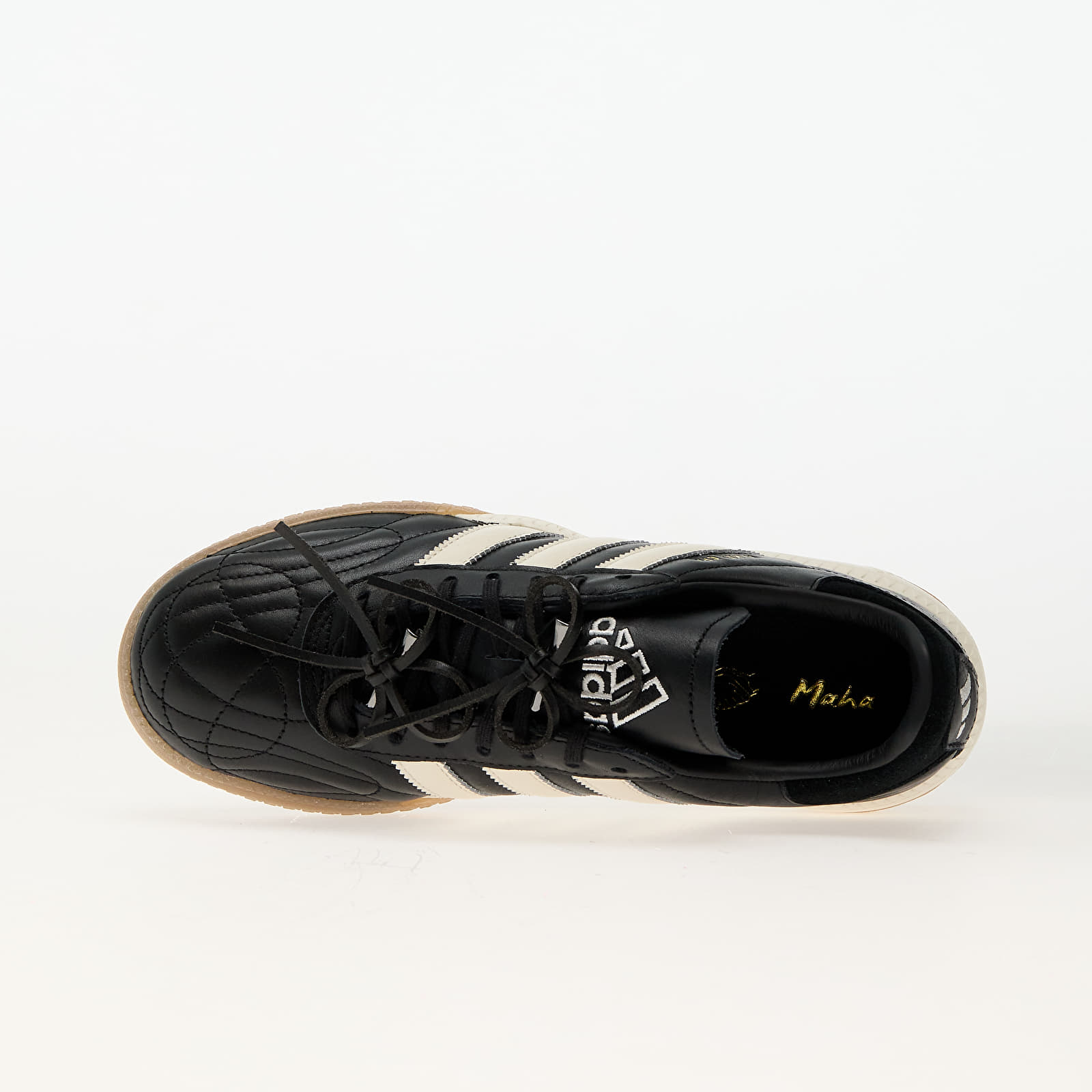 Men's shoes adidas x Naked x Maha Samba Mn Core Black/ Off White/ Gum5