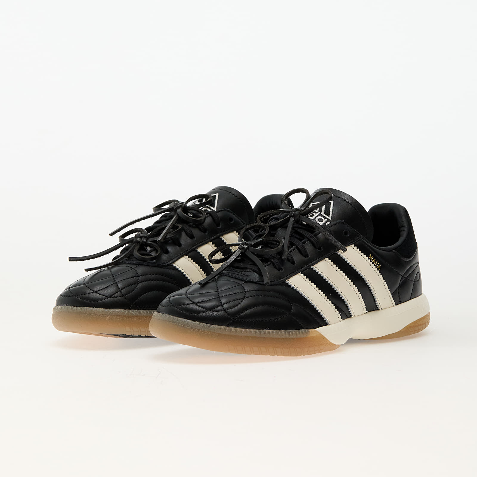 Men's shoes adidas x Naked x Maha Samba Mn Core Black/ Off White/ Gum5