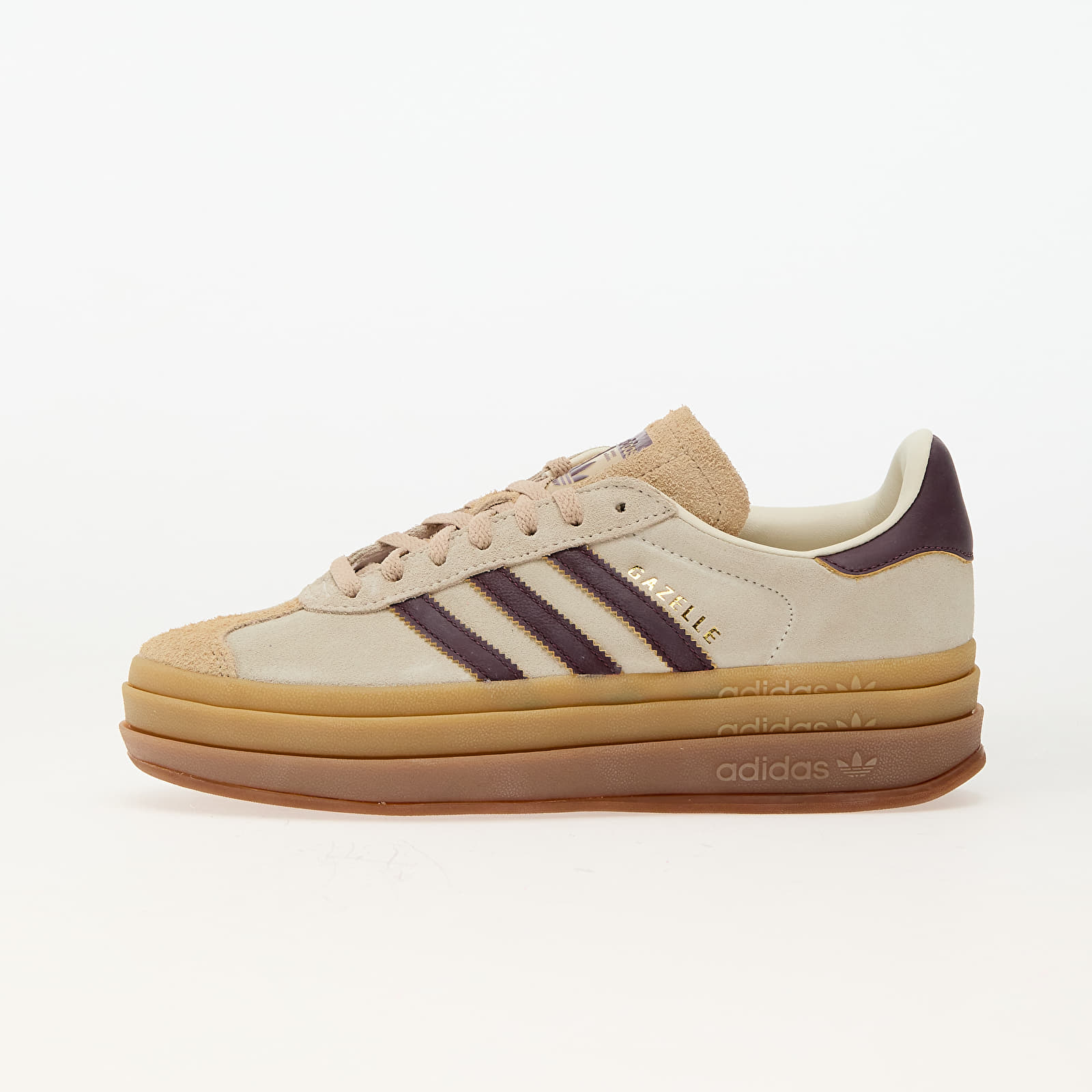 ADIDAS Gazelle Bold W ID6997 - Sneakers Donna Fucsia E Bianco - Tacco Piatto