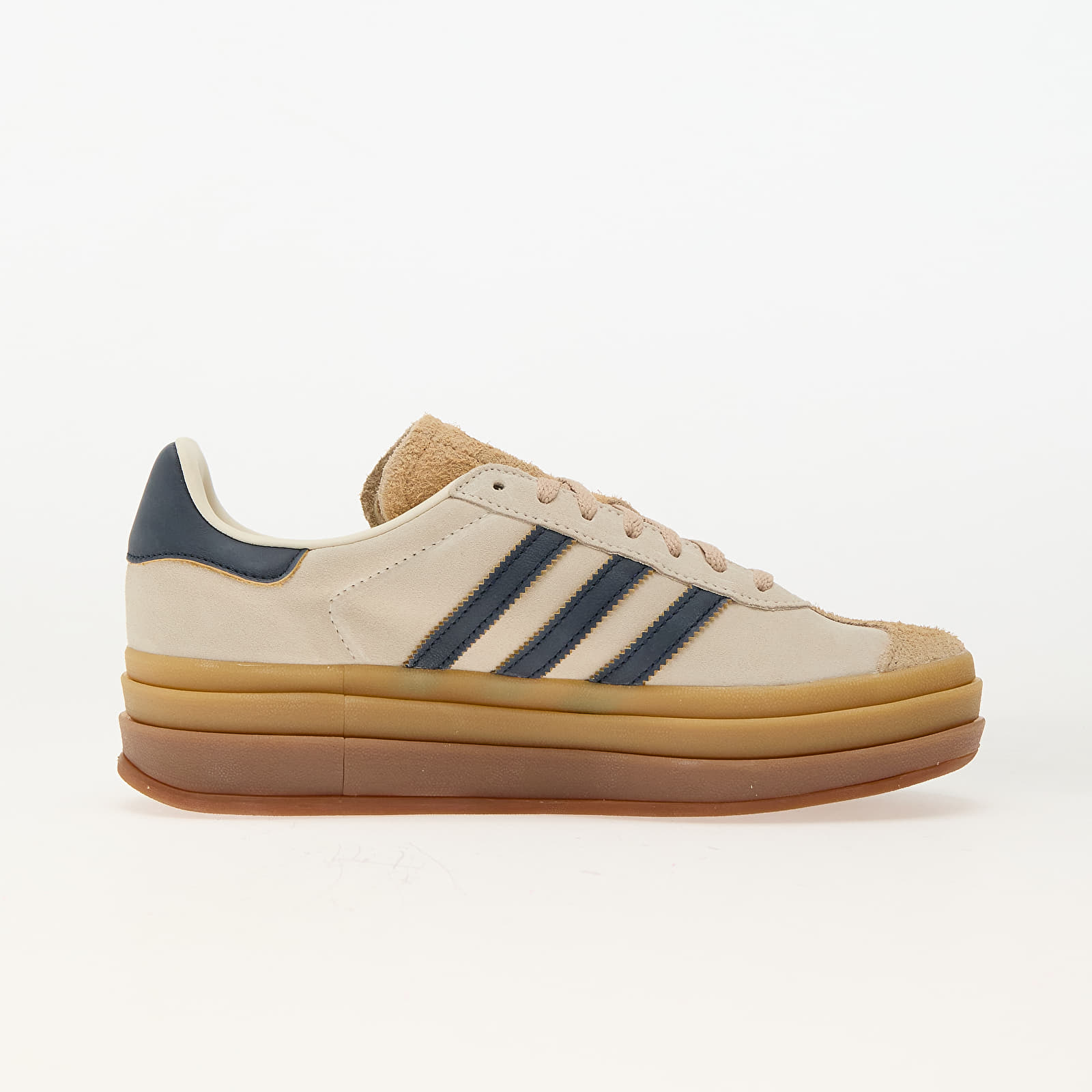 Women's shoes adidas Gazelle Bold W Cream White/ Night Indigo/ Magic Beige