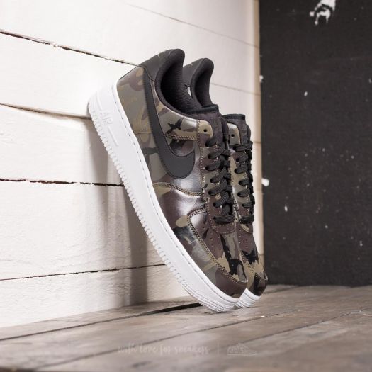 Men s shoes Nike Air Force 1 07 LV8 Medium Olive Black Footshop