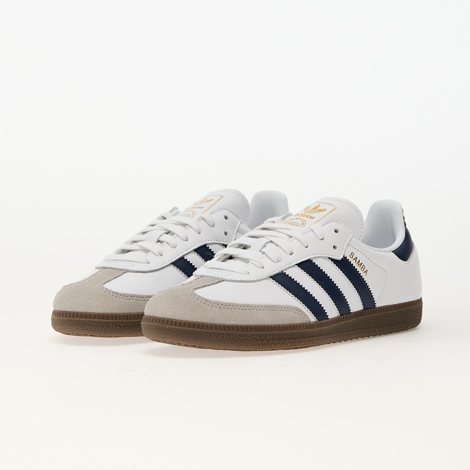 Men's shoes adidas Samba Og Ftwr White/ Night Indigo/ Clear Granite