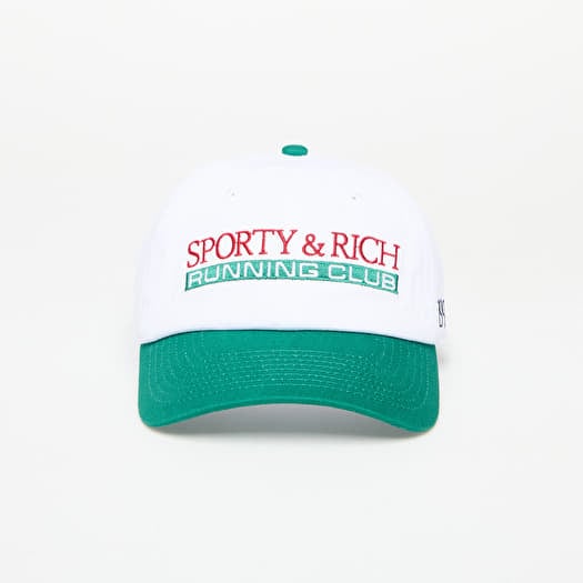 Cap Sporty & Rich Finish Line Hat UNISEX White/ Alpine/ White