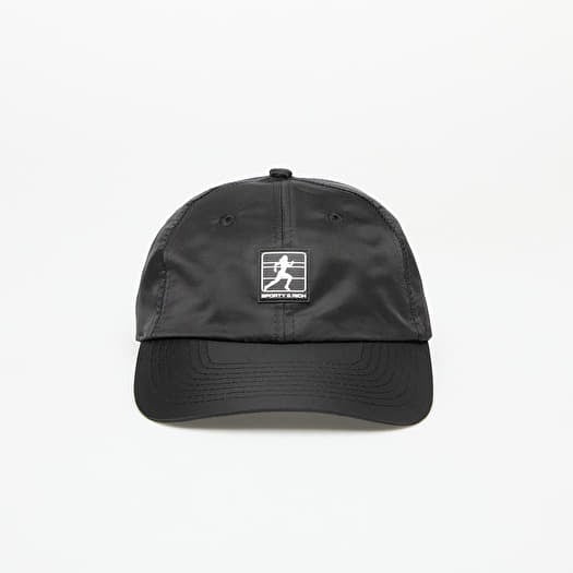 Sporty & Rich Running Woman Nylon Hat Black/ White