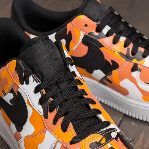 Orange camo forces top