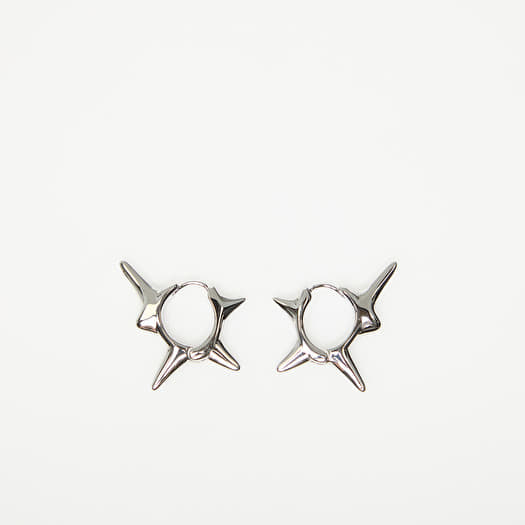 Vitaly Fractal Earrings Silver