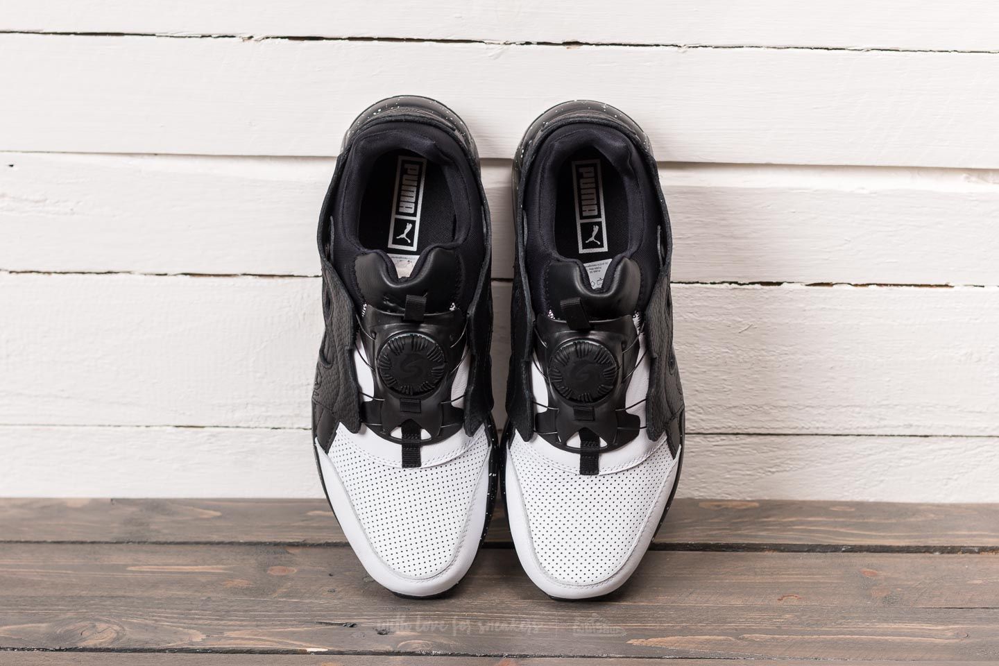 Puma disc blaze black white store