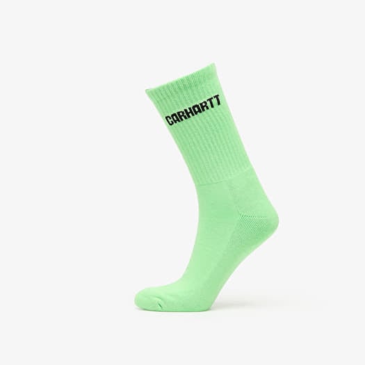 Ponožky Carhartt WIP Industry Socks 1-Pack Lumo Green/ Black