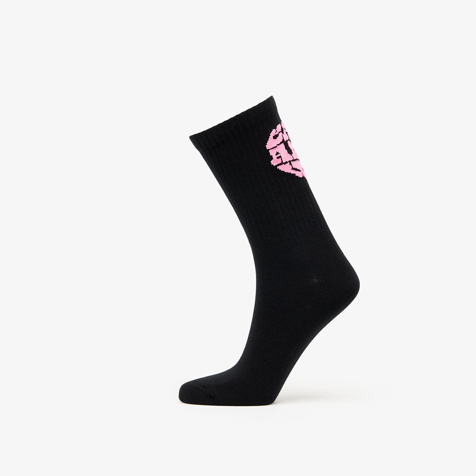 Carhartt WIP Heartbreaker Socks 1-Pack Black/ Lumo Pink 40-46