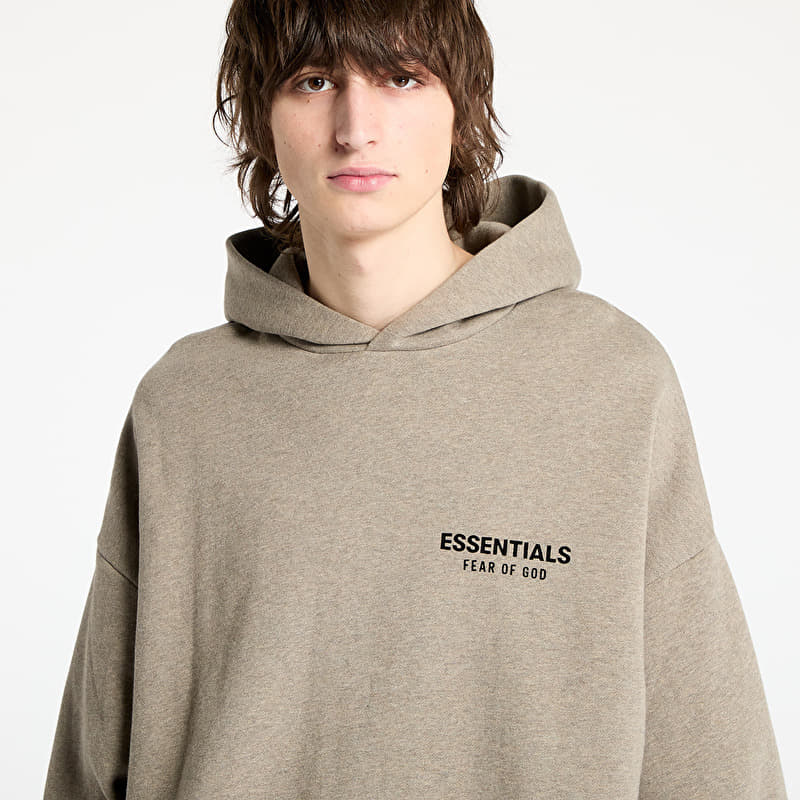 Fear Of God ESSENTIALS Fleece Hoodie Heather Gray | Footshop