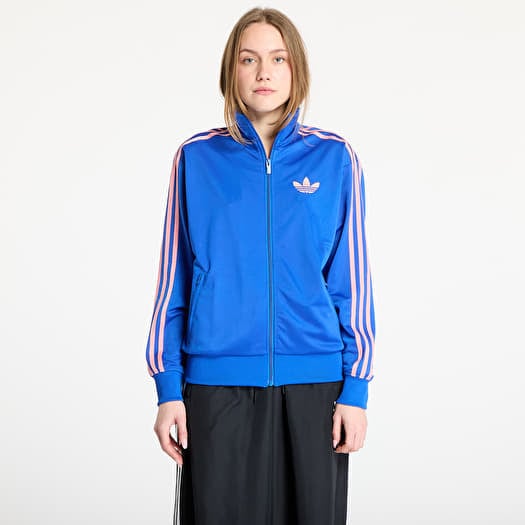 adidas Firebird Adicolor Classic Loose Tracktop Blue/ Semi Pink Spark