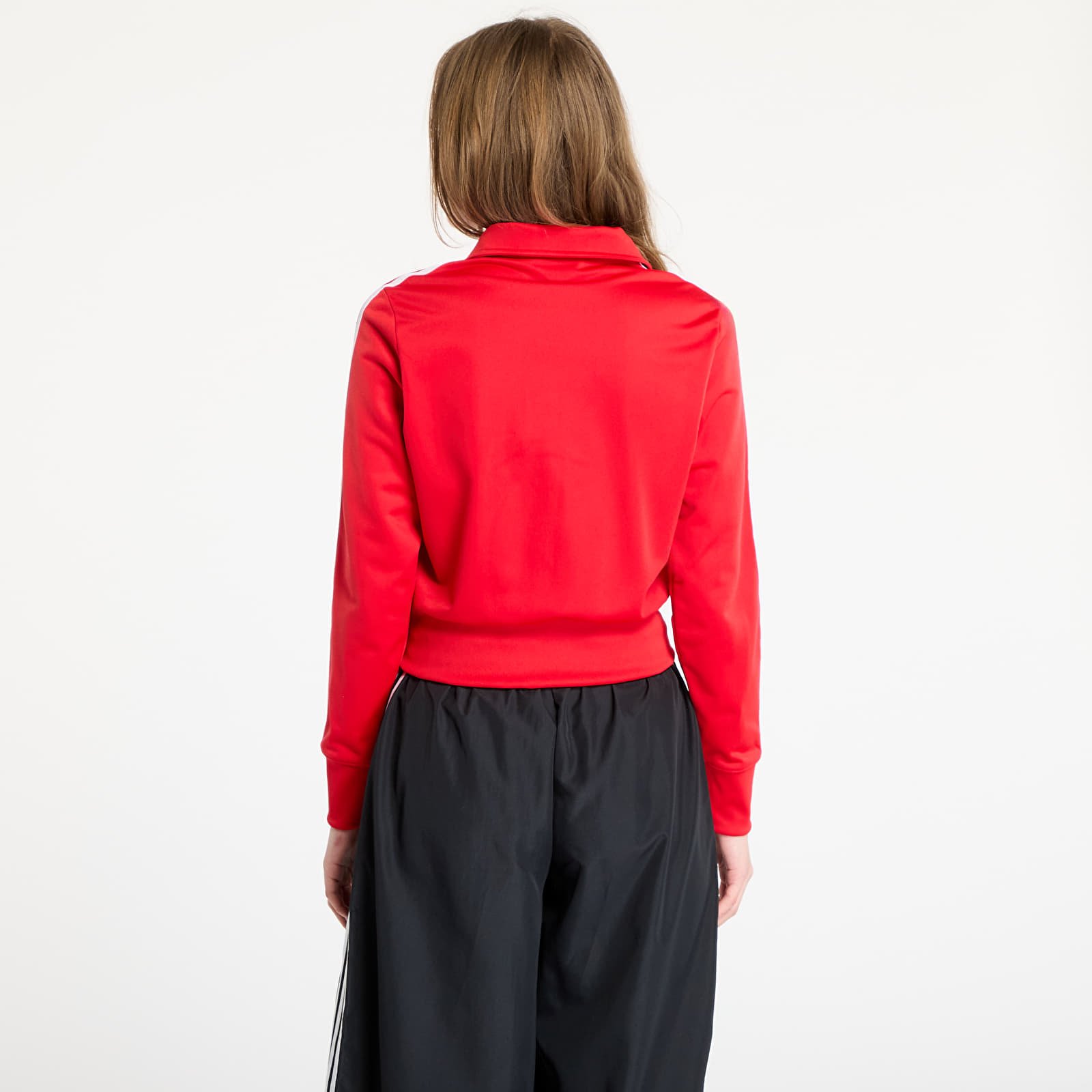 Kapucnis pulóverek és pulcsik adidas Firebird Adicolor Tracktop Better Scarlet