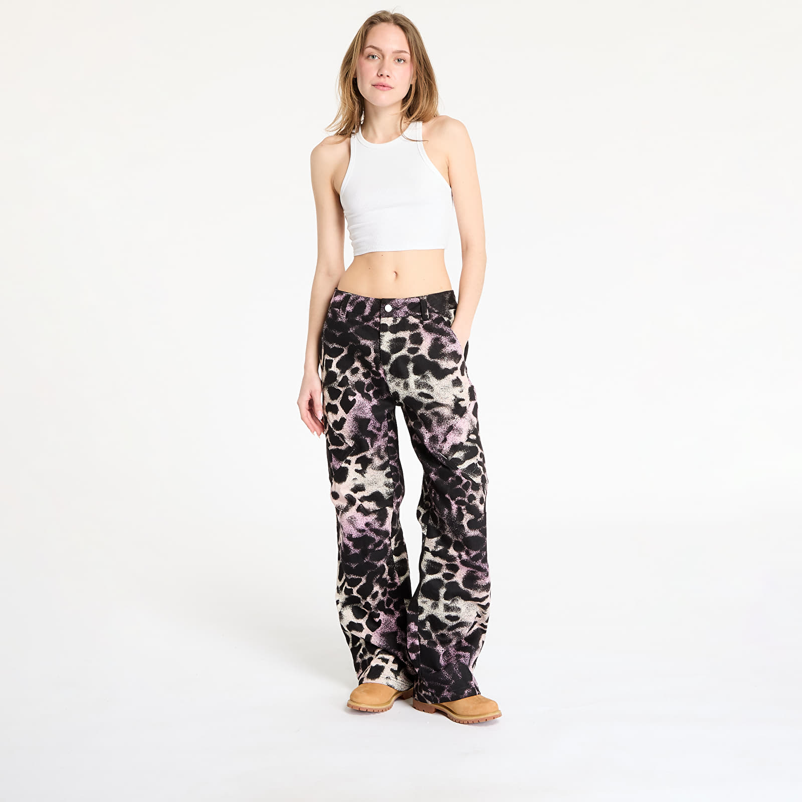 Džíny Jordan Chicago Women's Printed Pants Beyond Pink