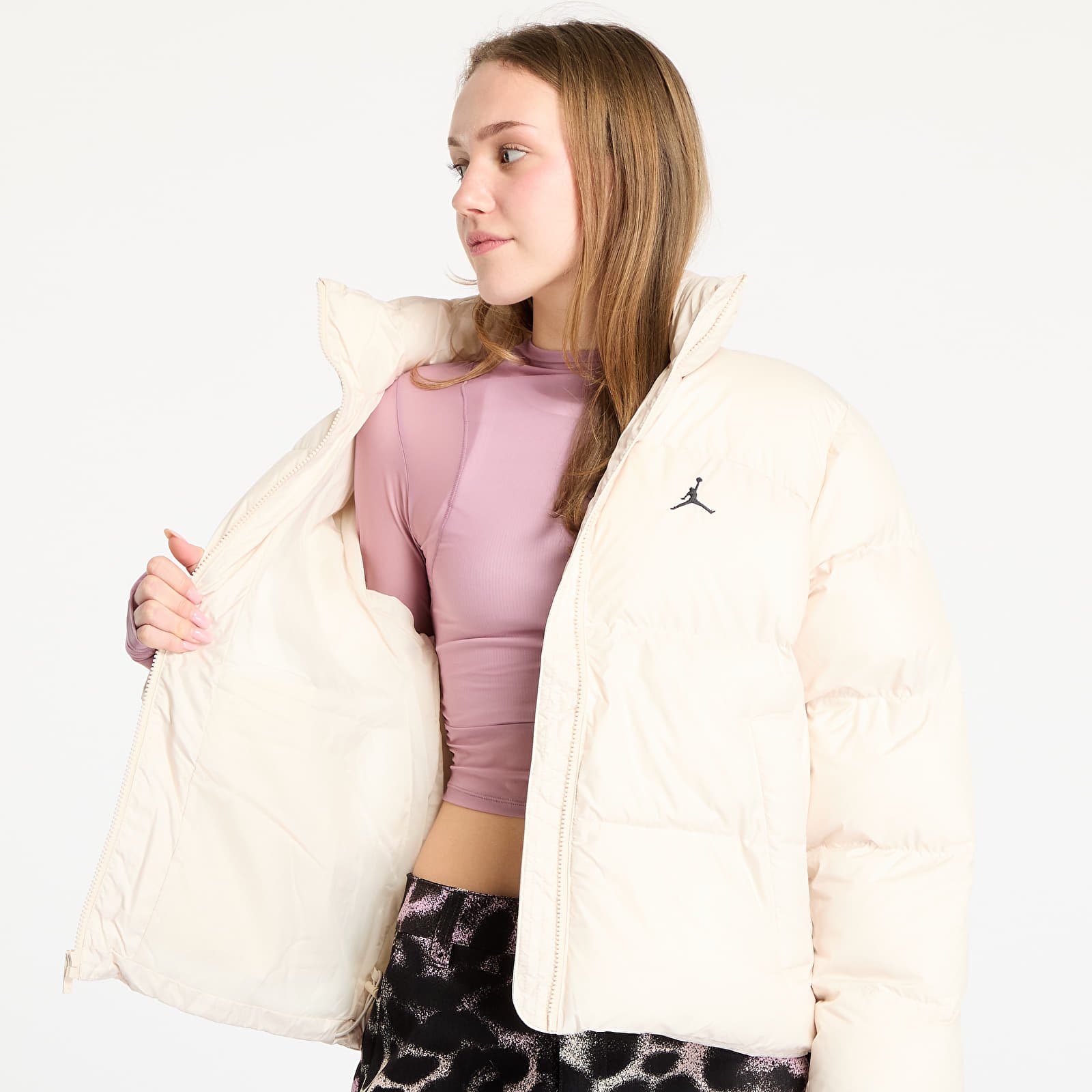 Jackor Jordan Women's Puffer Jacket Legend Light Brown/ Black